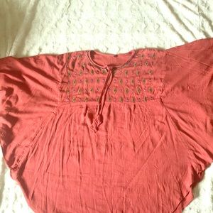 Tops - Loose Brand New Indian top with Hand Embroidery Tops - Loose Brand New Indian top with Hand Embroidery